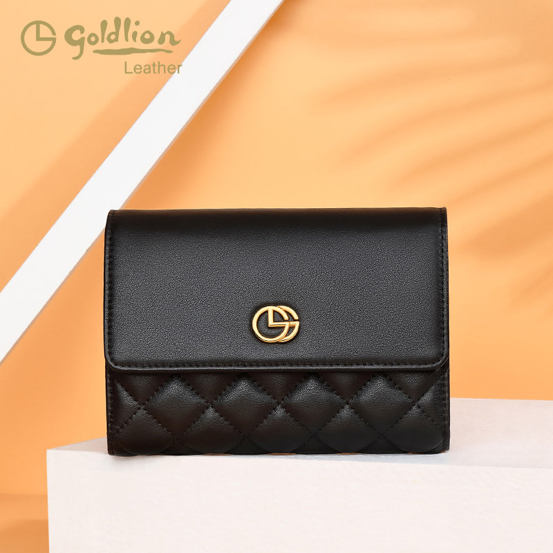 金利来短款真皮2020新款女士零钱包 金利来微购钱包