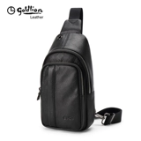 Нагрудная сумка, мужская кожаная универсальная сумка через плечо, небольшая сумка на одно плечо, из натуральной кожи