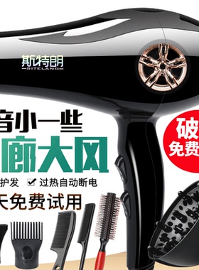 斯特朗吹风机家用负离子护发大功率发廊风力发型师专用电吹风速干