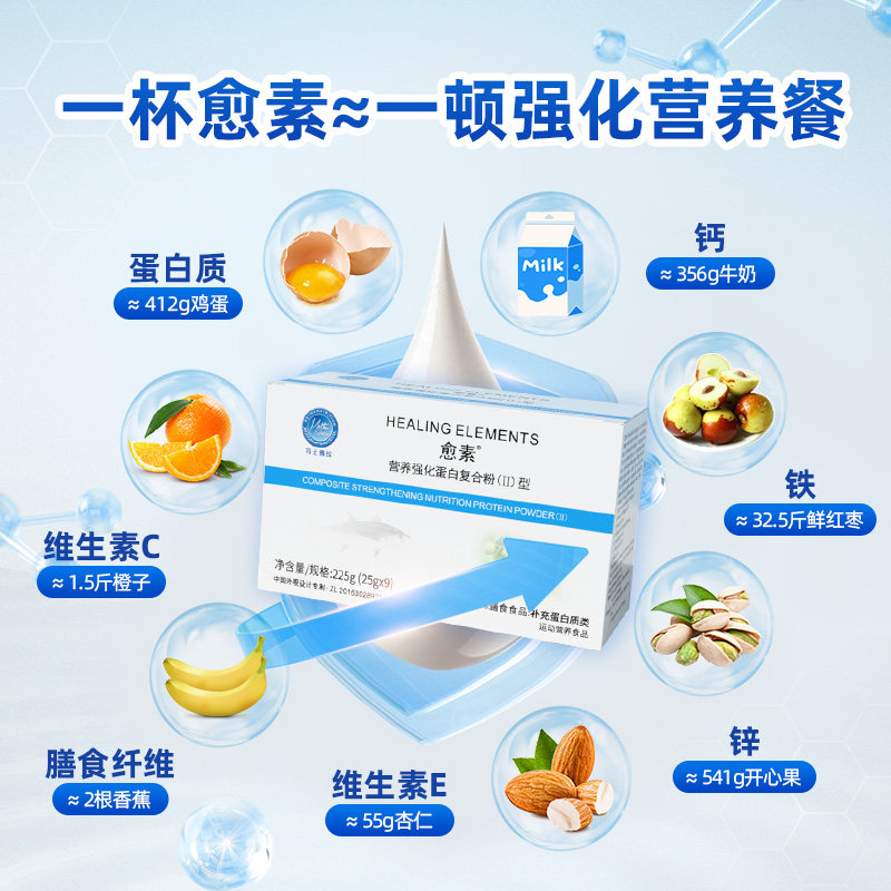 愈素营养强化蛋白质粉中免术营养老疫营养增强年健康后恢复补品,淘宝优惠券,粉丝福利购,淘宝优惠卷