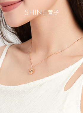 SHINE萱子优雅气质八芒星项链