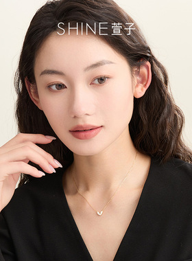 shine吊坠项链萱子饰品银