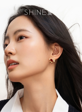 【好物体验专享】SHINE萱子饰品吉羊欢序系列耳环女耳钉