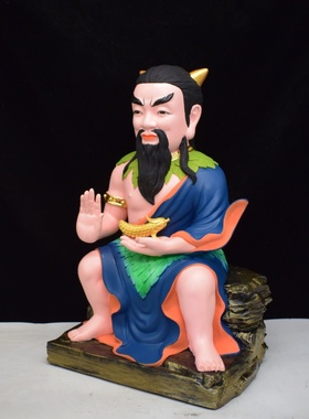 神农大帝树脂神像三皇大帝五谷爷