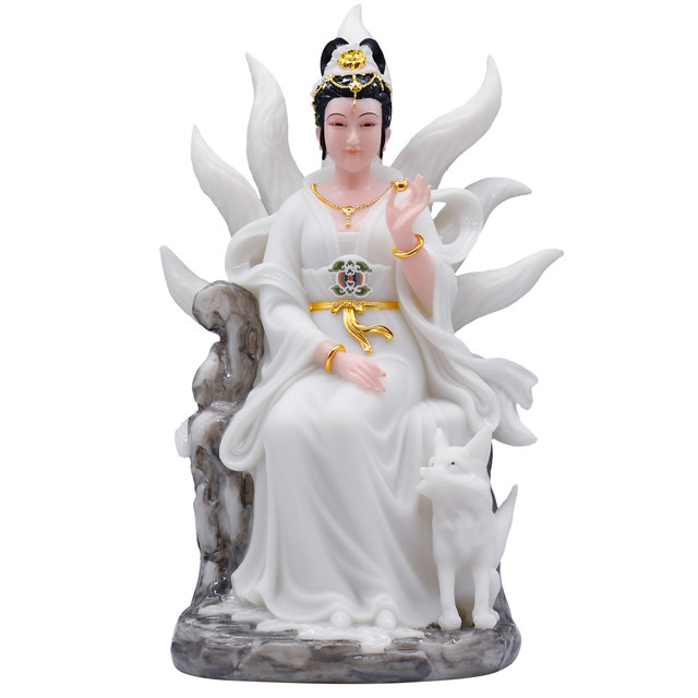 Nine Girls and Nine Tails Goddess Statue
