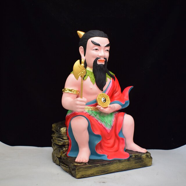 Pangu the Great Statue Resin Painted Ornament