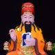 Wenchang Emperor Statue Wenqu Xingjun resin Buddha statue 12 inches 16 inches home desktop ornaments Chinese holy statue