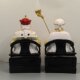 Master Bai and Mrs. Bai resin statue