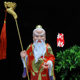 Under the statue of Yue Lao Yue, the old man's resin material is made of household 12-inch and 16-inch red Chinese-style offerings for the desktop.