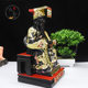Resin statue of King of Hell, Lord of Hell, black and blue 12 inches