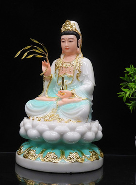 观音大士救苦救难保平安汉白玉