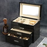 Коробочка для хранения, коробка для хранения, многослойное вместительное и большое пианино, стенд, ювелирное украшение, сундук с сокровищами