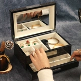 Коробочка для хранения, коробка для хранения, многослойное вместительное и большое пианино, стенд, ювелирное украшение, сундук с сокровищами