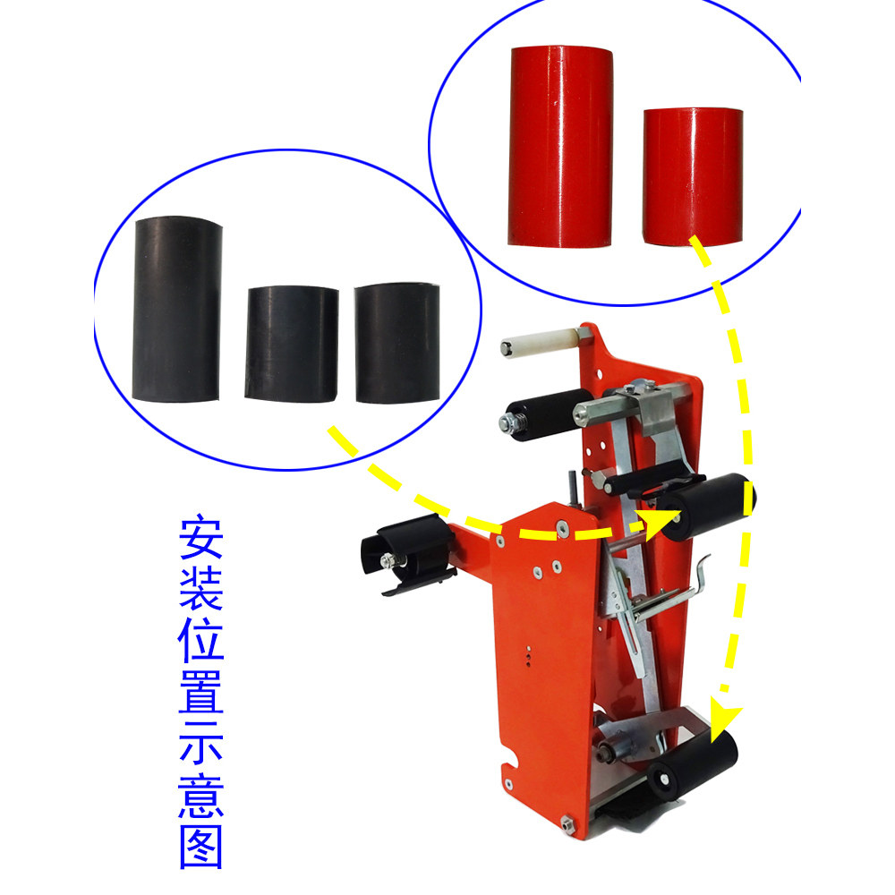 自动封箱机配件开箱机机芯橡胶轮胶轮胶筒滚轮硅胶轮压带轮,淘宝优惠券,粉丝福利购,淘宝优惠卷