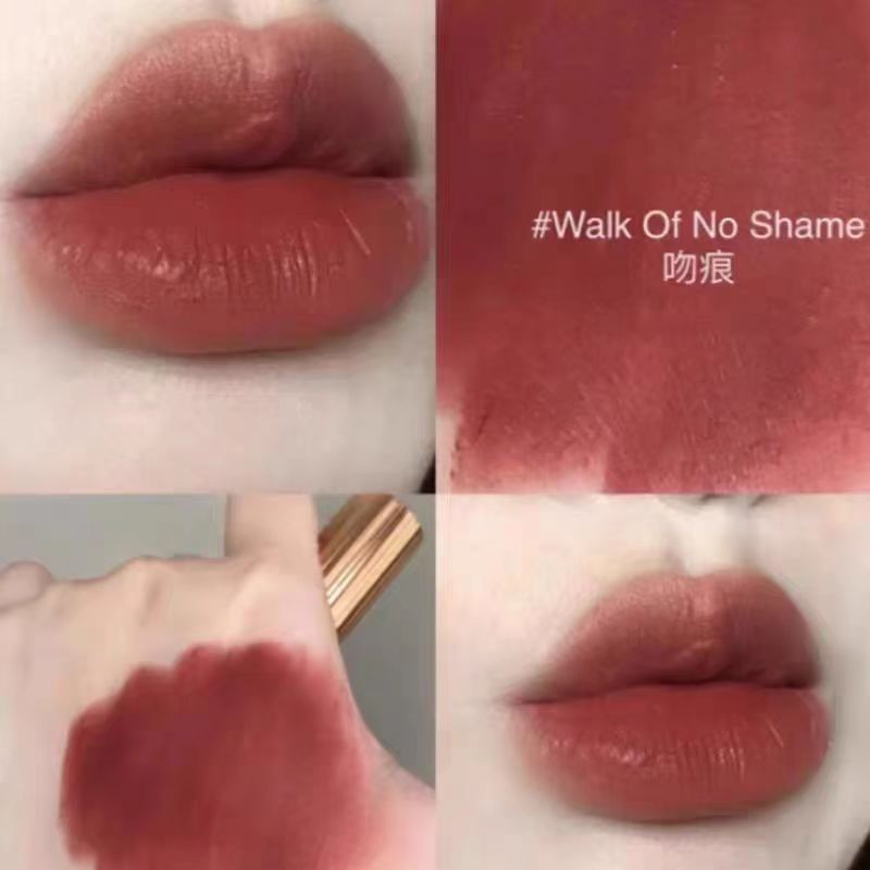 CT口红唇膏吻痕walk of no shame雾感哑光丝绒豆沙色显白提升气色 - 图1