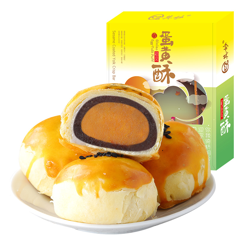 其妙旗舰店雪媚娘蛋黄酥糕点网红零食小吃休闲食品好吃的排行榜面包整箱5斤3
