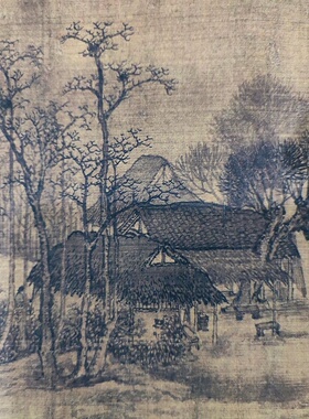 北宋 张择端 清明上河图中国古代传世名画高清微喷复制仿真装饰画
