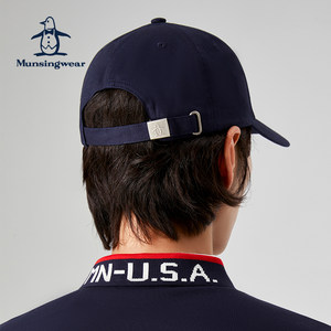 MUNSINGWEAR/万星威情侣款春夏高尔夫户外运动休闲舒适刺绣球帽