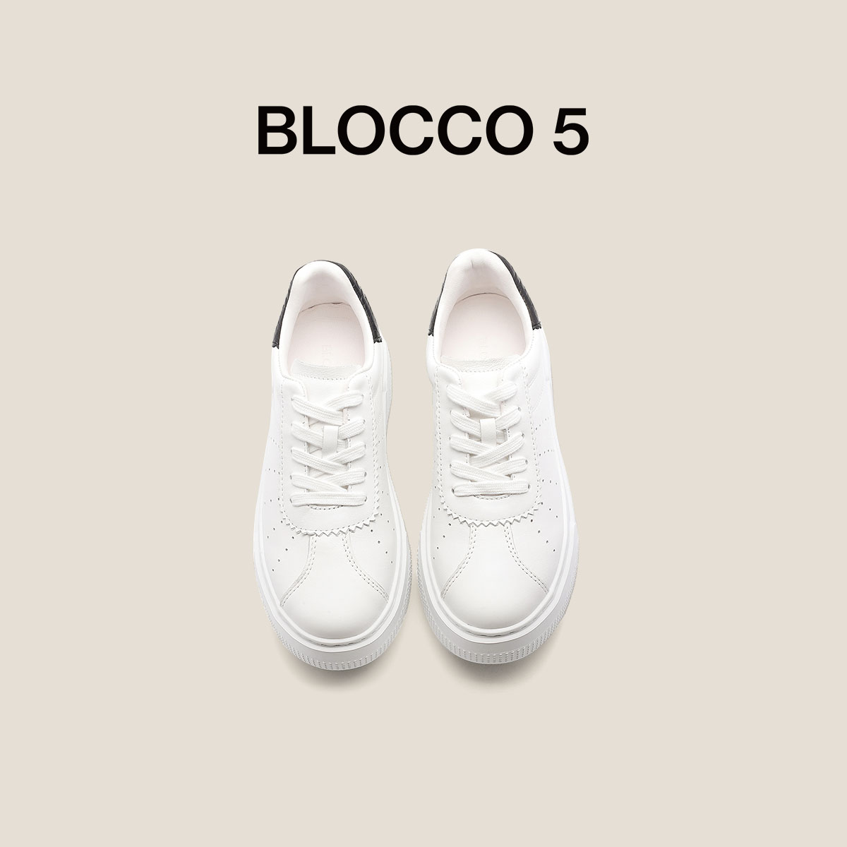 BLOCCO5女鞋秋冬经典简约轻便休闲运动时尚板鞋 - 图2