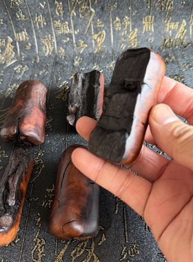 天然雷击枣木手把件随缘发货枣木把件吊坠老料纯手工随形手把件