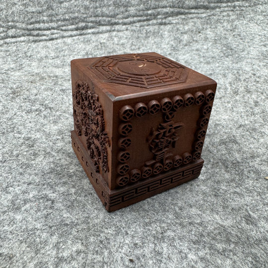 Lei Zaomu 6 cm seal Nine Elder Immortal Capital Seal Decoration Four Dragons Bagua Ziwei Taoist Taoist Seal