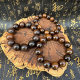 Taoist supplies jade jujube wood bracelets natural cross bracelets rosary beads Taoist thunder marks hand-held men's and women's bracelet jewelry