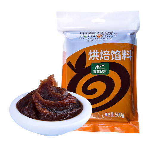 果布奇然老山楂馅山楂锅盔红果饼山楂月饼馅糕点馅料家庭烘焙材料 - 图3