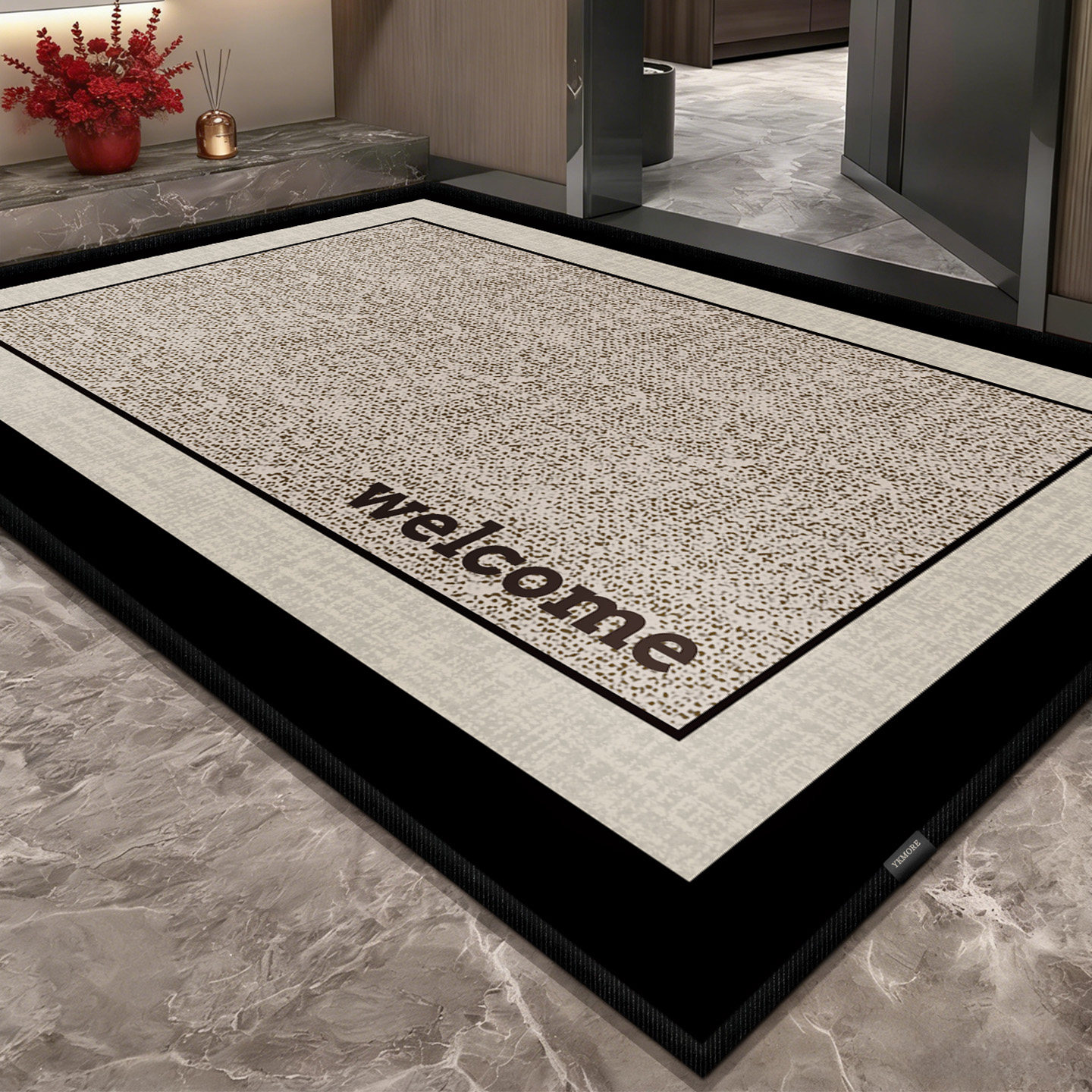 X入户门地垫YKMORE进门门垫玄关地毯2026新款高级耐脏专用脚踩垫,淘宝优惠券,粉丝福利购,淘宝优惠卷