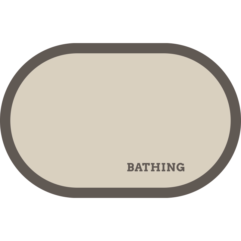 卫生间地垫浴室防滑吸水厕所强门口洗手间硅藻泥速干脚垫地毯卫浴 - 图3