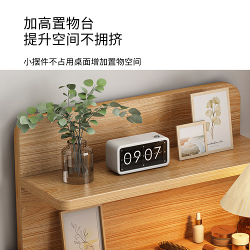 床头柜简约现代卧室家用床边小柜子储物柜出租房用简易收纳置物架 - 图0