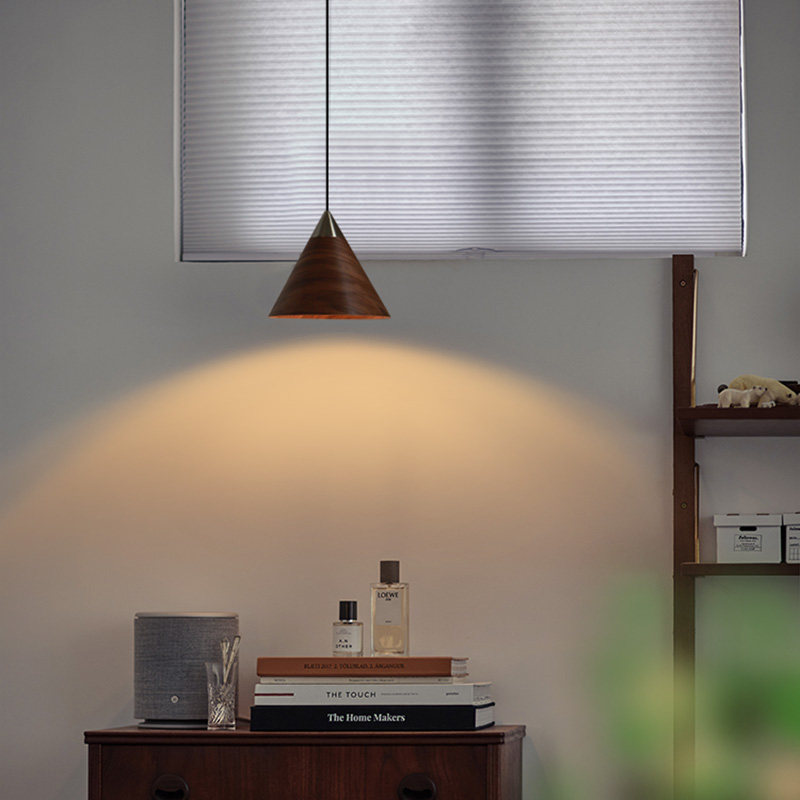 升降极简小吊灯卧室床头灯伸缩拉伸灯暖光黑胡桃木长线可调节灯具,淘宝优惠券,粉丝福利购,淘宝优惠卷