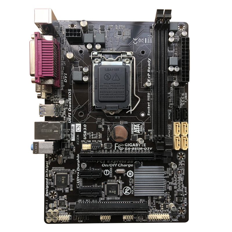 三年质保Gigabyte/技嘉B85M-D3V lga1150 H81主板B85 Z87 Z97主板 - 图3