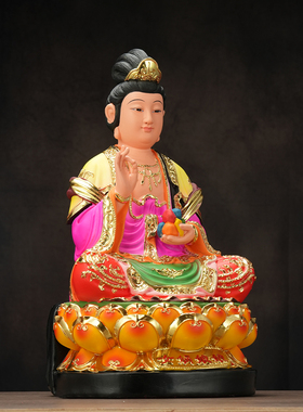 【结缘佛像】创世女神大地之母佛像女娲娘娘神像家用室内桌面摆件