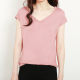 ເສື້ອທີເຊີດແຂນບໍ່ມີແຂນ modal top plus size bottoming shirt