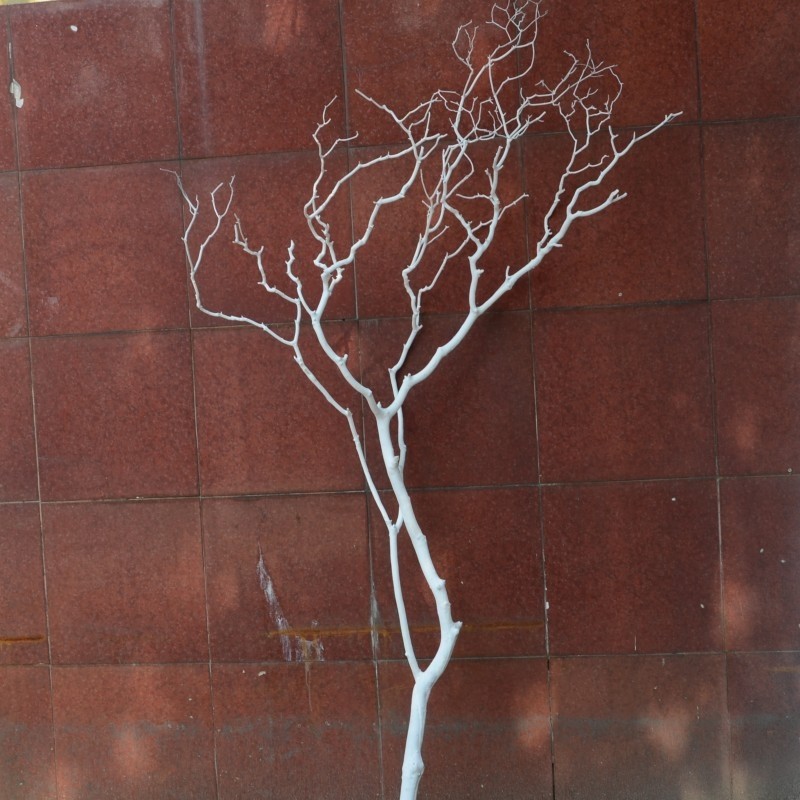 干树枝干枝干树白色枯树枝仿真艺术假树造型树树枝装饰仿真珊瑚枝 - 图2