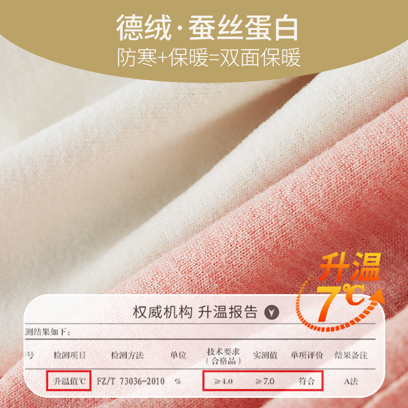 美雅挺优黛专卖店无痕德绒内衣女士保暖无钢圈美背心运动一片式乳胶文胸罩女秋冬季3