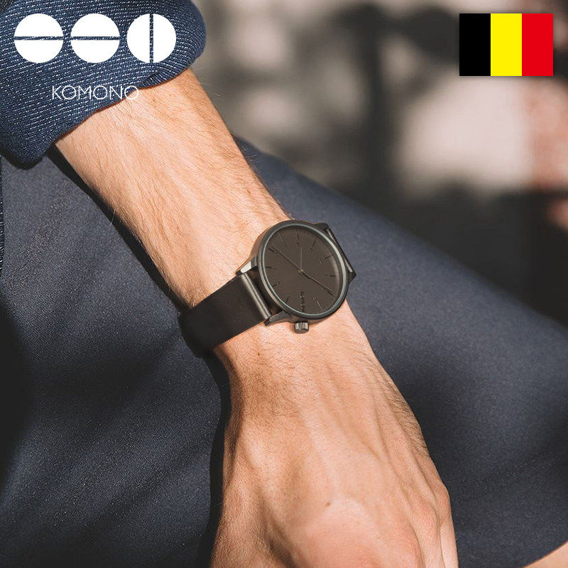 komono男款正品名牌防水潮流石英表 克莫诺欧美腕表