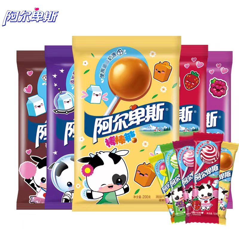 阿尔卑斯棒棒糖包棒牛奶硬糖混合喜糖儿童休闲零食小学生糖果,淘宝优惠券,粉丝福利购,淘宝优惠卷