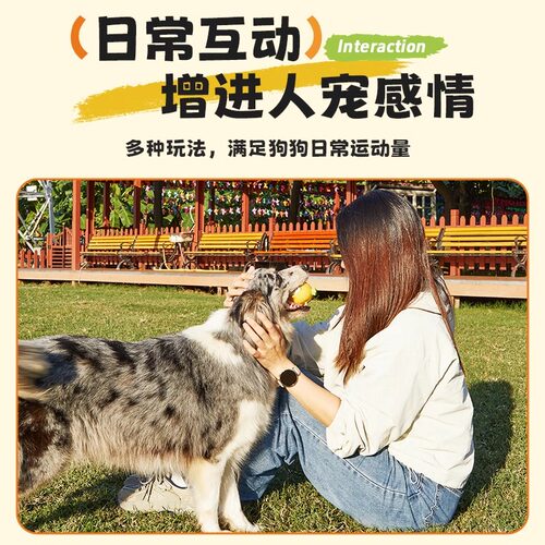 eetoys宜特狗狗玩具自带发声解闷自嗨互动磨牙撕咬乳胶宠物玩具 - 图0