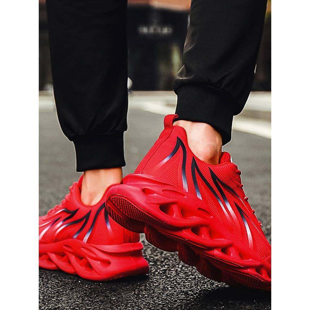 正品牌高档潮冬季男款薄款运动鞋男士休闲百搭鞋网面跑步设计感小,淘宝优惠券,粉丝福利购,淘宝优惠卷