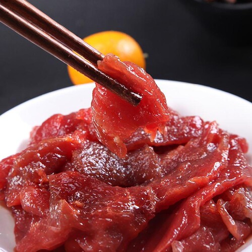 好又香蚝油肉片1kg*10包腌制鸭肉片半成品商用麻辣烫香锅冒菜食材 - 图0