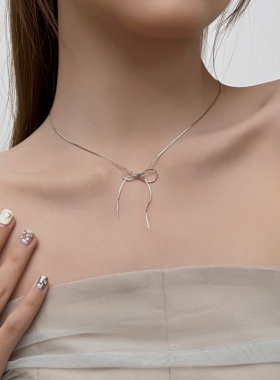 KANSAI简约蝴蝶结细链