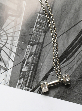 kansai项链自制哑铃土酷蹦迪