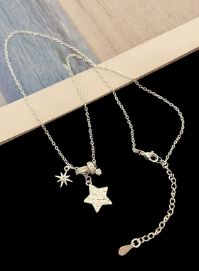 星星语心愿项链小众设计精致甜酷