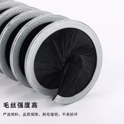 厂家油浴送料机配件数控车床液压送料机毛刷配件螺旋清洁尼龙刷 - 图0