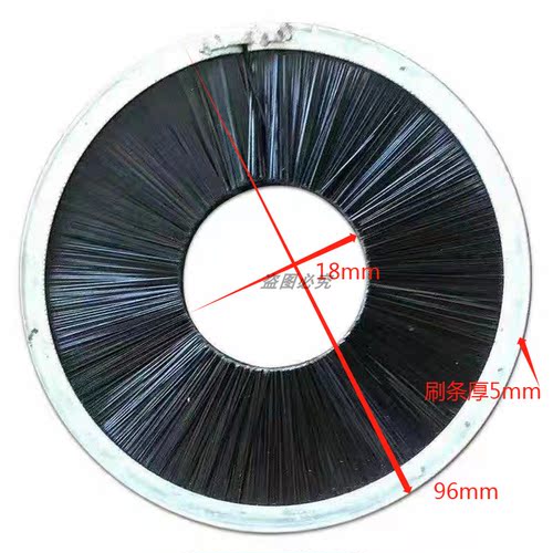 厂家油浴送料机配件数控车床液压送料机毛刷配件螺旋清洁尼龙刷 - 图3