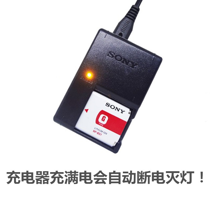 索尼DSC-H3 H7 H9 H10 H20 H50数码相机NP-BG1电池+充电器+读卡器 - 图2