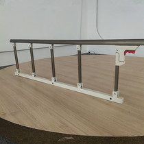 Source Manufacturer Direct Sales Champagne Aluminum Alloy Folding Guardrails Beds Care Beds Aged Children Fence Anti-Fall