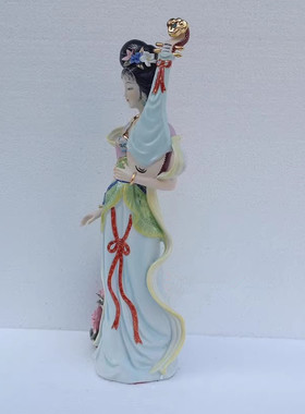 陶瓷七仙女神像家用摆件