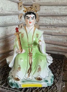 新款树脂三太子神像座像